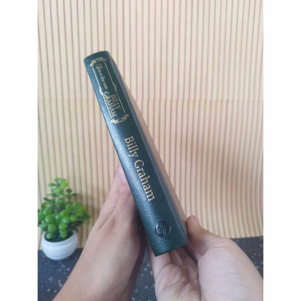 Devocional Dia a dia com Billy Graham - Capa De Couro - Imagem 2