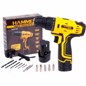 Furadeira Parafusadeira 12v A Bateria 3/8 Profissional