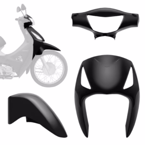 Kit Carenagem Acessórios Para Moto Honda Biz 125 2006 2007 2008 2009 2010 Pro Tork