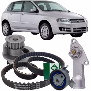 Correia Dentada Tensor Bomba D'água Válvula Termostática Stilo Strada Corsa Palio Spin Cobalt Montana 1.8 8V