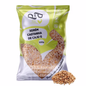 Castanha de Caju Torrada Triturada Xerém 500g - P&P