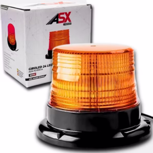 Led Luz de Advertencia Giroled 12/24v Sinalizador de Led Giro Flex Asx Amarelo