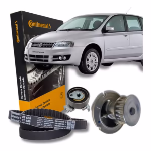 Kit Correia Dentada Tensor e Bomba D'Agua - Fiat Stilo 1.8 8V