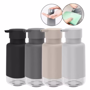 Porta Sabonete Liquido Dispenser Detergente Álcool Gel 500ml Pia Cozinha Banheiro Lavabo Ou