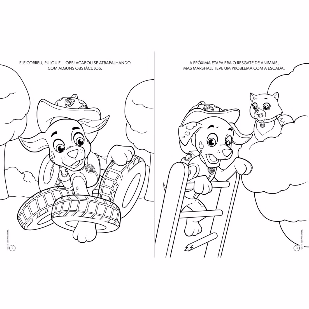 Livro - Patrulha Canina - A competição de Marshall - Ciranda Cultural - Imagem 3