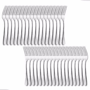 Jogo 48 Garfo Mesa Churrasco Restaurante Buffet Premium Conjunto Aço Inox Continental Original Line