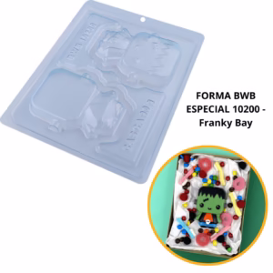 1~4 Forma FRANK BABY De Acetato BWB 3 Partes com Silicone Dia Das Bruxas, Halloween. Frankstein
