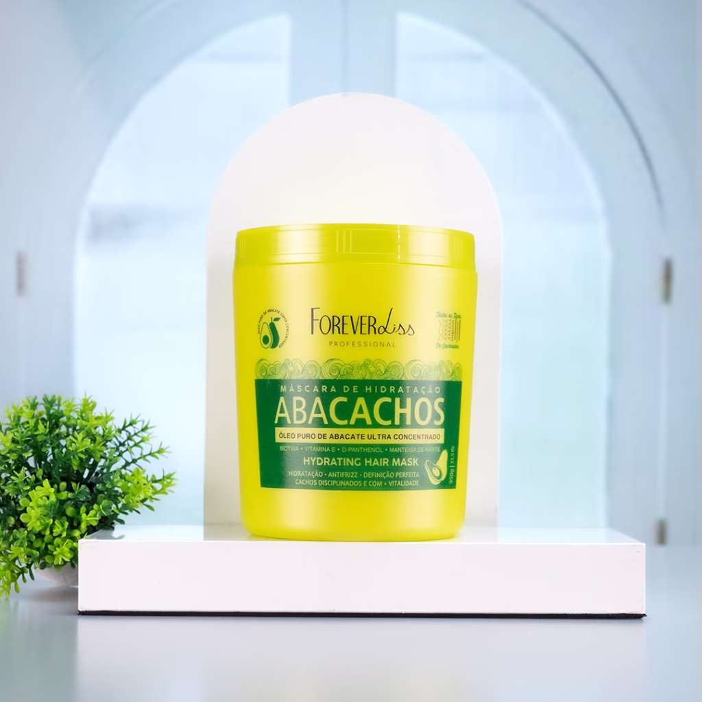 Máscara Para Cacheadas Abacachos 950G Forever Liss - Imagem 2