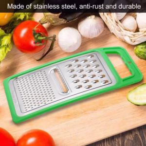 Ralador de Alimentos Com 3 Tipos de Lâminas em Metal Com Reservatório Plástico Muito Resistente