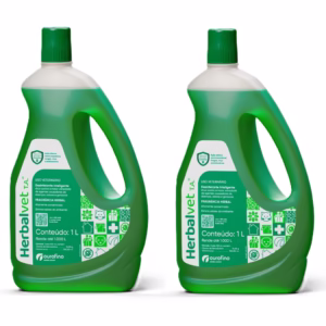 2 Herbalvet T.A. 1L - Desinfetante P/ Canil