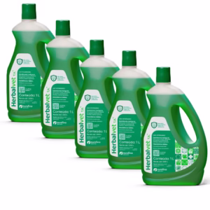 5 Herbalvet T.A. 1L - Desinfetante P/ Canil