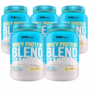 Kit 5x Whey Protein Blend Standard 2kg - BRN Foods