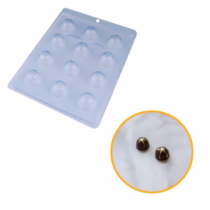 FORMA SIMPLES CEREJA ESTRELA CÓD.:07 EM ACETATO BWB PARA BOMBOM, DOCES DE CHOCOLATE E CONFEITARIA.