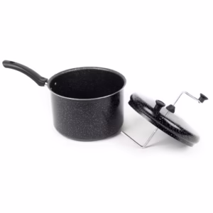 Pipoqueira Antiaderente 20Cm 4L Preto Nacional