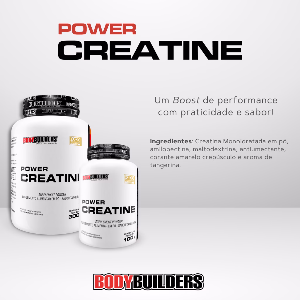Creatina Power 300g - Definição e Performance - Bodybuilders - Imagem 2