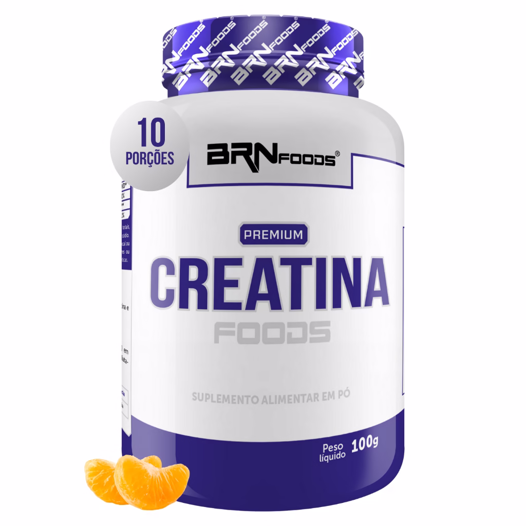 Creatina Premium Foods 100g - Performance Física e Cognitiva - BRN Foods