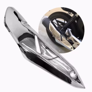 Protetor Escapamento CB Twister 250 Adaptado Fan Titan 160 Cromado Moto