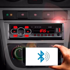 Radio Som Automotivo Com Usb Bluetooth Leitor De Cartão Sd Carro