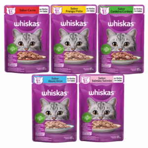Sachê Whiskas Para Gatos Adultos ao Molho 85 g