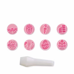 Kit Carimbo Brigadeiro Marcador Blue Star páscoa Desenho Para Docinho Massa Chocolate Doce