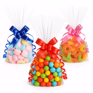 100~500 Saco Presente Celofane bopp 10x15 centímetros transparente//