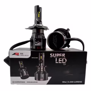 Ultra Led Asx H4 Csp 5500 Lumens 6000 Kelvin 40w Headlig Super Led H4