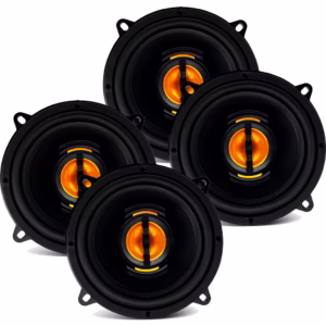 Kit 4 Alto Auto Falantes JbFlex + 5 Polegadas Som Porta Carro