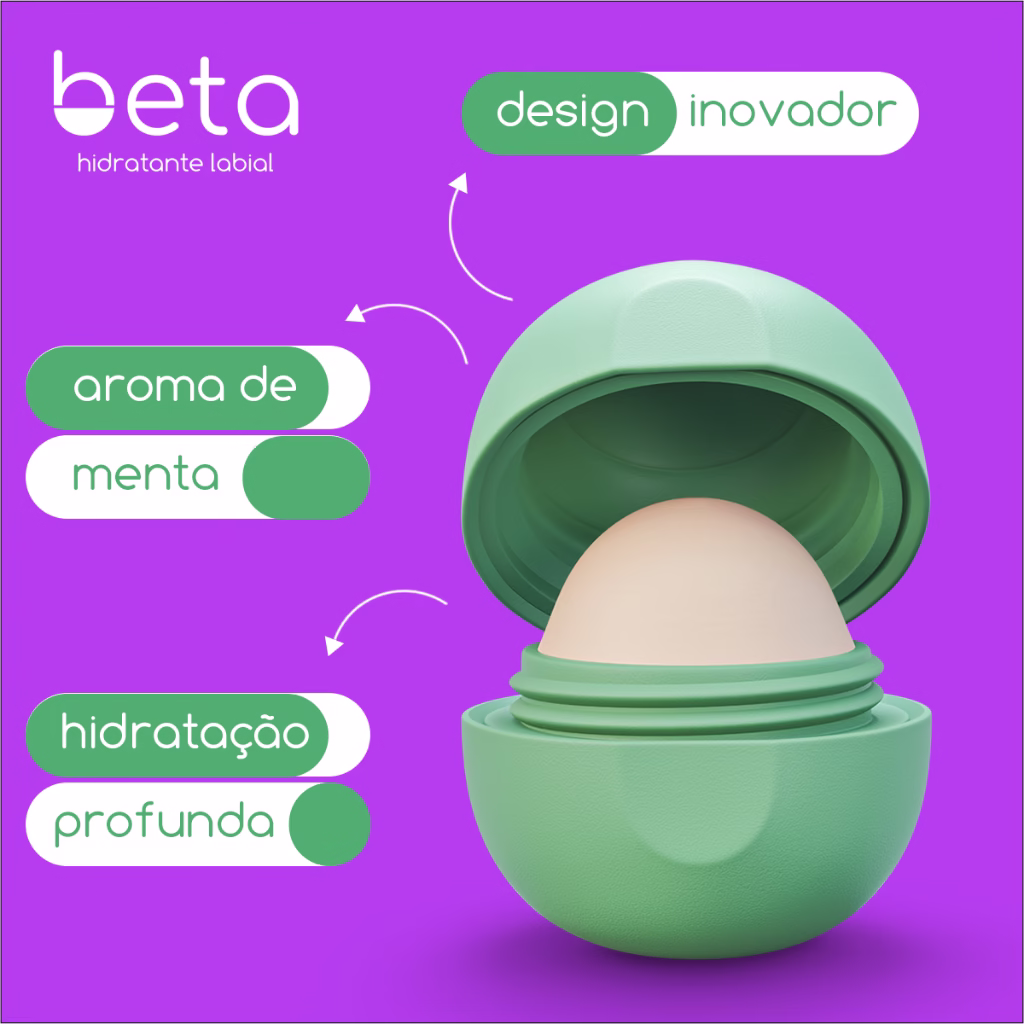 Hidratante Labial Beta Menta 9,5g - Imagem 2