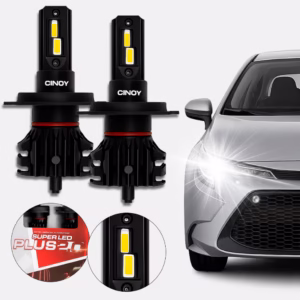 Kit Super Led Plus (H4) Cinoy 6500K 6000LM 12V/24V