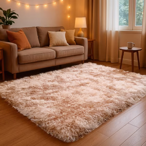 Tapete Sala 1,50 X 1,00 Peludo Felpudo Macio Quarto Sala Felpudo