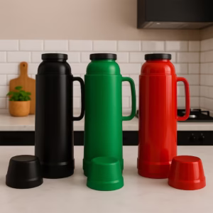 Garrafa Térmica 1L Café Chá com tampa Mor