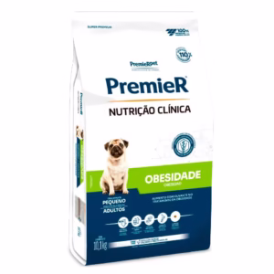 Ração Premier Nutrição Clínica Obesidade Cães Adultos Pequeno Porte 10,1kg
