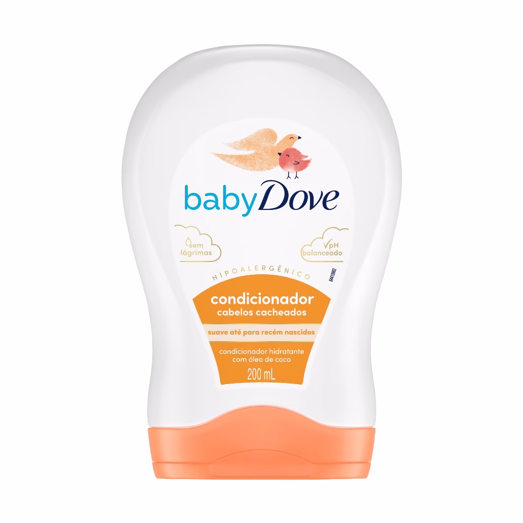 Condicionador Hidratação Cabelos Cacheados Baby Dove 200ml