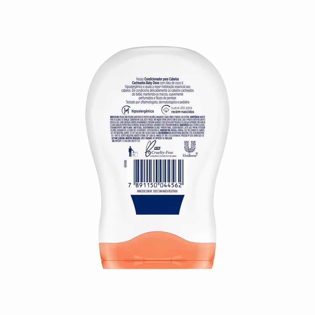 Condicionador Hidratação Cabelos Cacheados Baby Dove 200ml - Imagem 2