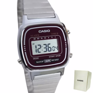 Relógio Casio Digital Vintage Fashion Feminino LA670WA-4DF