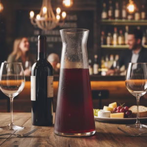 Decanter Paris de Vidro, Decanter para Vinho 1,17L - Ruvolo