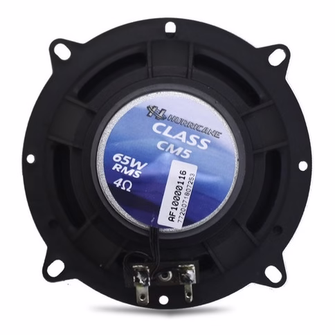 Par Alto Falante Porta Traseira Hurricane 5 Peugeot 207 Seda - Imagem 2