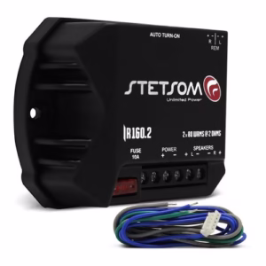 Módulo Stetsom Para Som De Carro Interno 160w Rms 2 Canais