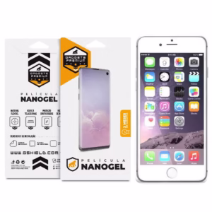 Película Nano Gel Dupla para iPhone 6 Plus e 6S Plus - Gshield (Cobre toda tela)