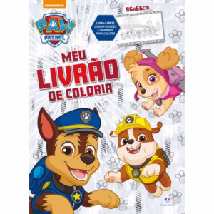 Livro - Patrulha Canina - Meu livrão de colorir - Ciranda Cultural