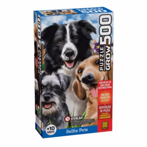 Puzzle 500 peças Selfie Pets