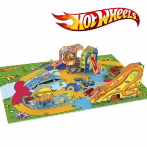 Quebra-cabeças Playset Cidade Cobra Hot Wheels 81 Peças Xalingo - 2320.9