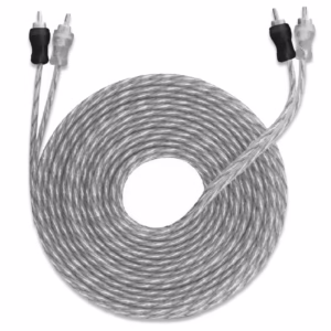 Cabo Rca Svart 5 Metros Plus Metal Injetado P/ Som Automotivo