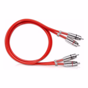 Cabo Rca Stetsom 1 Metro Prata Blindagem Especial Flexível