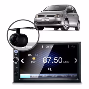 Central Multimídia Mp5 Fox 2012 Câmera Bluetooth Espelhamen