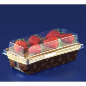 100 Forma Para Bolo Caseirinho Inglês Forneável Embalagem Com Tampa (Chocobraz)