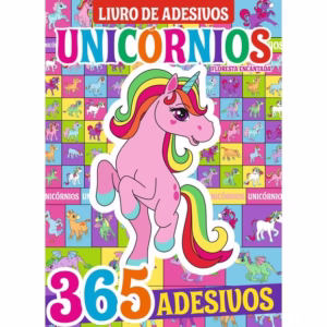 Unicórnios - Livro de Adesivos