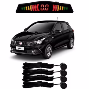 Sensor De Estacionamento Ré Argo Todos Os Modelos Preto