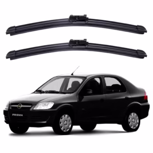 Par Palheta Limpador Para-brisa Dianteiro GM Chevrolet Prisma 2006 A 2012 Kit