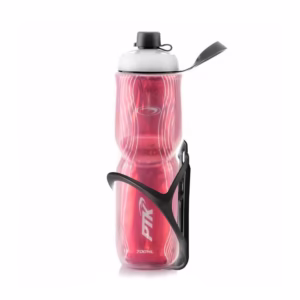 Caramanhola Linea 700ml Vermelho c/ Suporte Garrafa para Bike